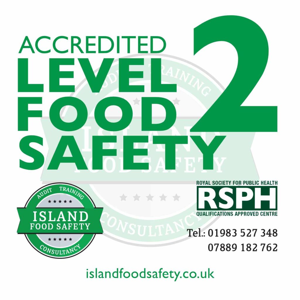 Level 2 Food Safety and Hygiene Training Ryde Isle of Wight 26 April 2023